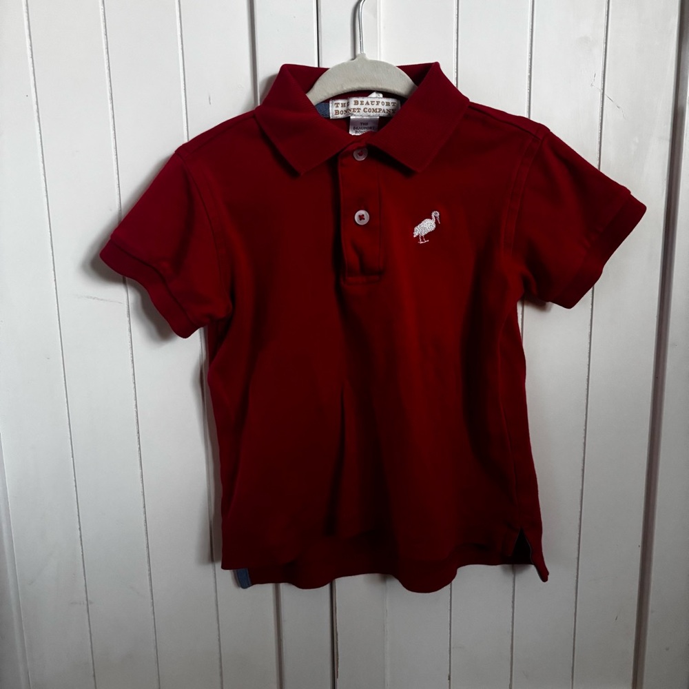 TBBC Red 2T Polo